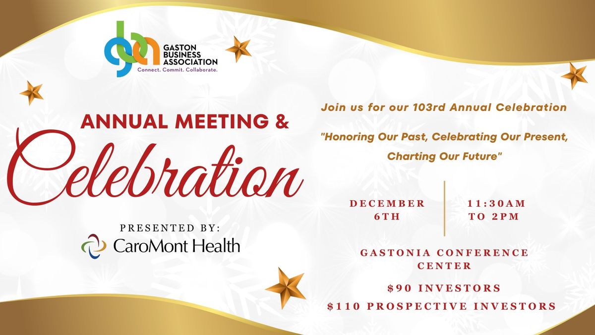 GBA Annual Meeting & Celebration