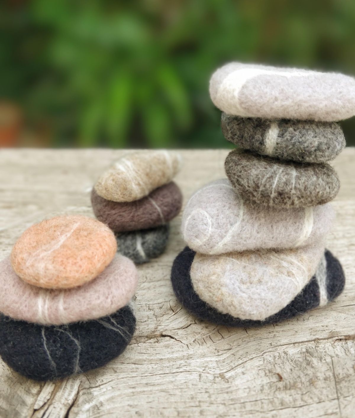 Needle Felting | Sea Pebbles