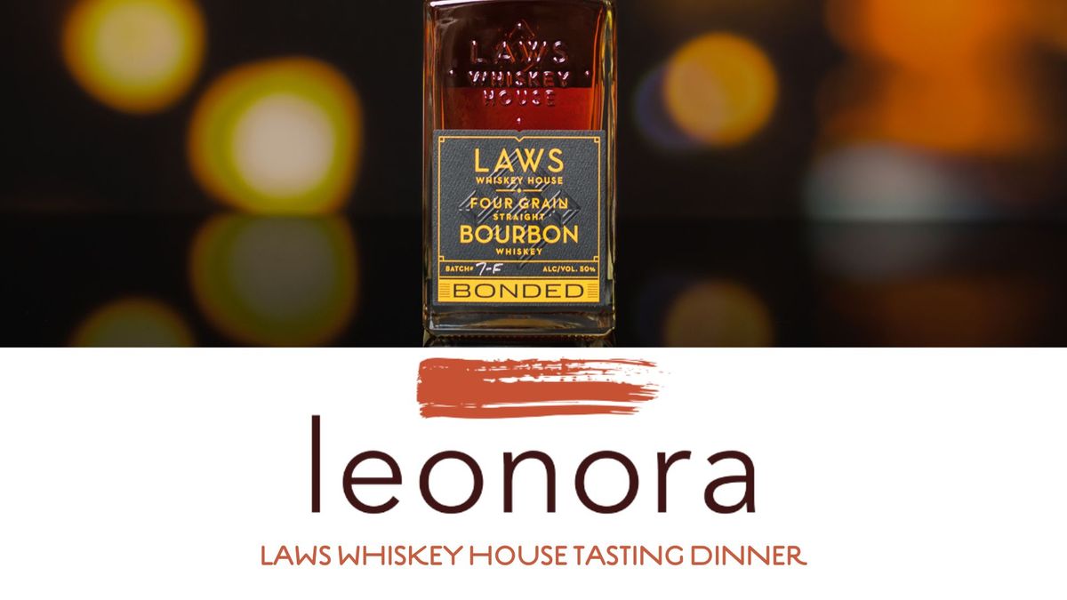 Laws Whiskey House Tasting Dinner