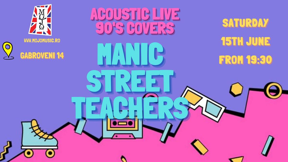 MANIC STREET TEACHERS - Acoustic Live 90's Covers