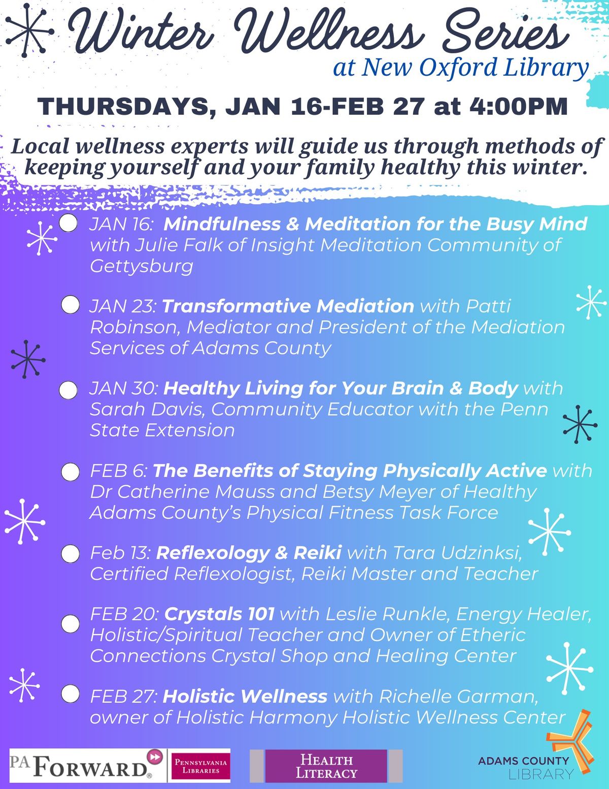 Winter Wellness Series