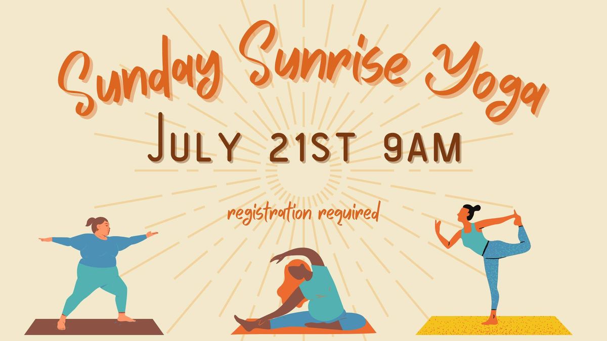 Sunrise Sunday Yoga