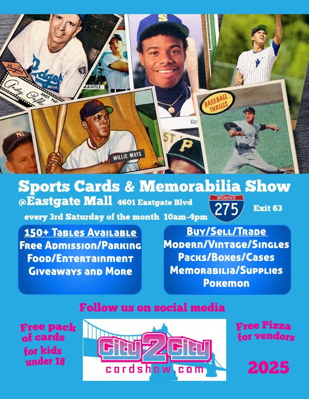 Eastgate Mall Sports Cards & Memorabilia Show