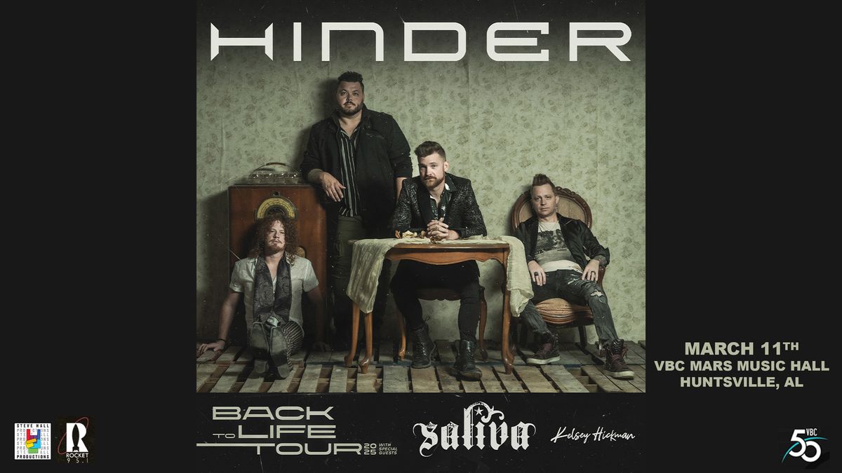 Hinder w\/Saliva | 03.11 | Huntsville, AL