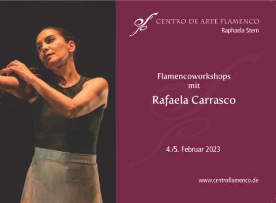 Flamencotanzworkshops mit Rafaela Carrasco
