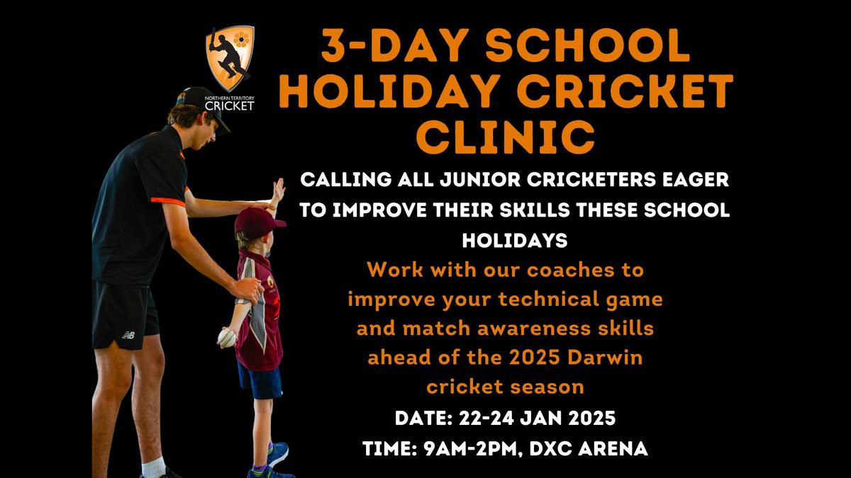 3-Day January School Holiday Cricket Program