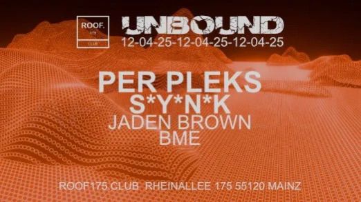 Unbound w\/ Per Pleks & Synk