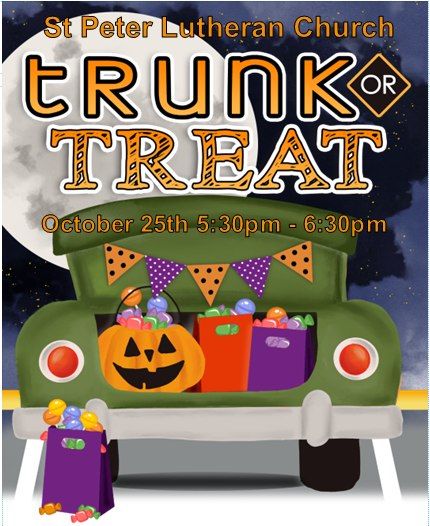 St. Peter Lutheran Trunk or Treat