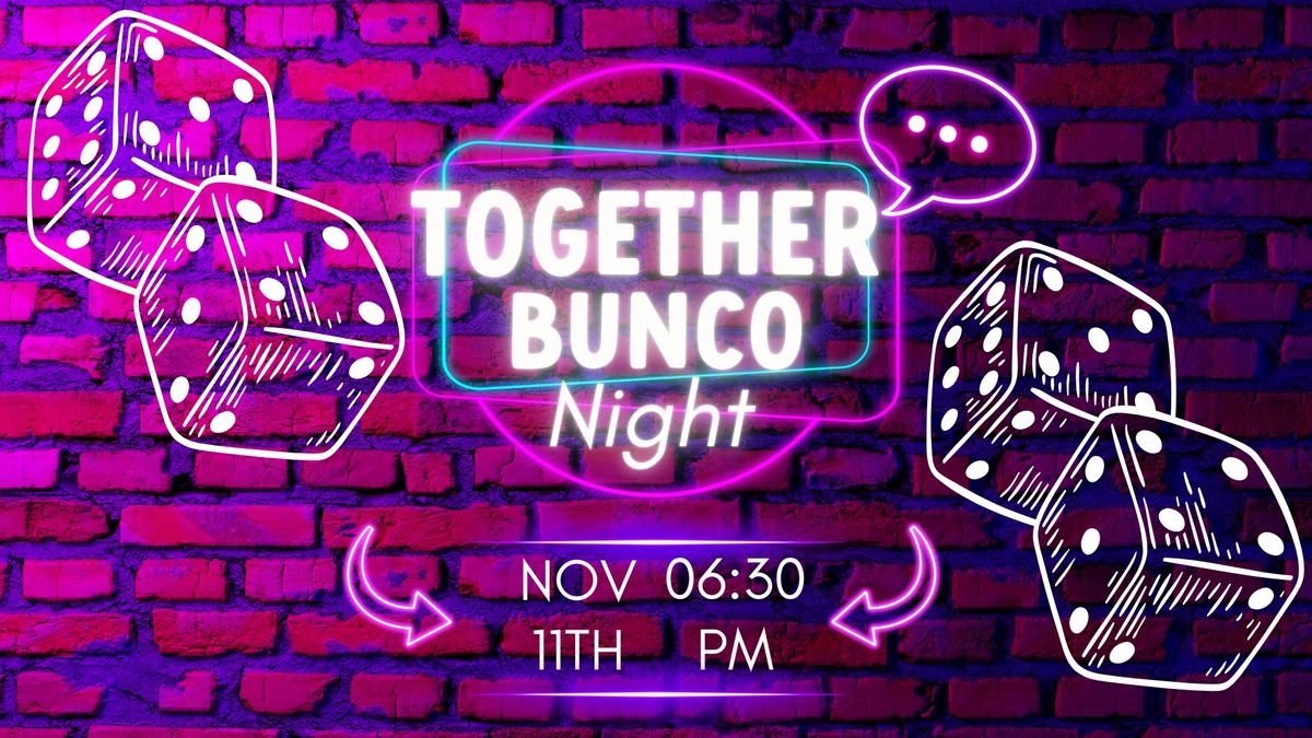 Ladies Bunco Night!