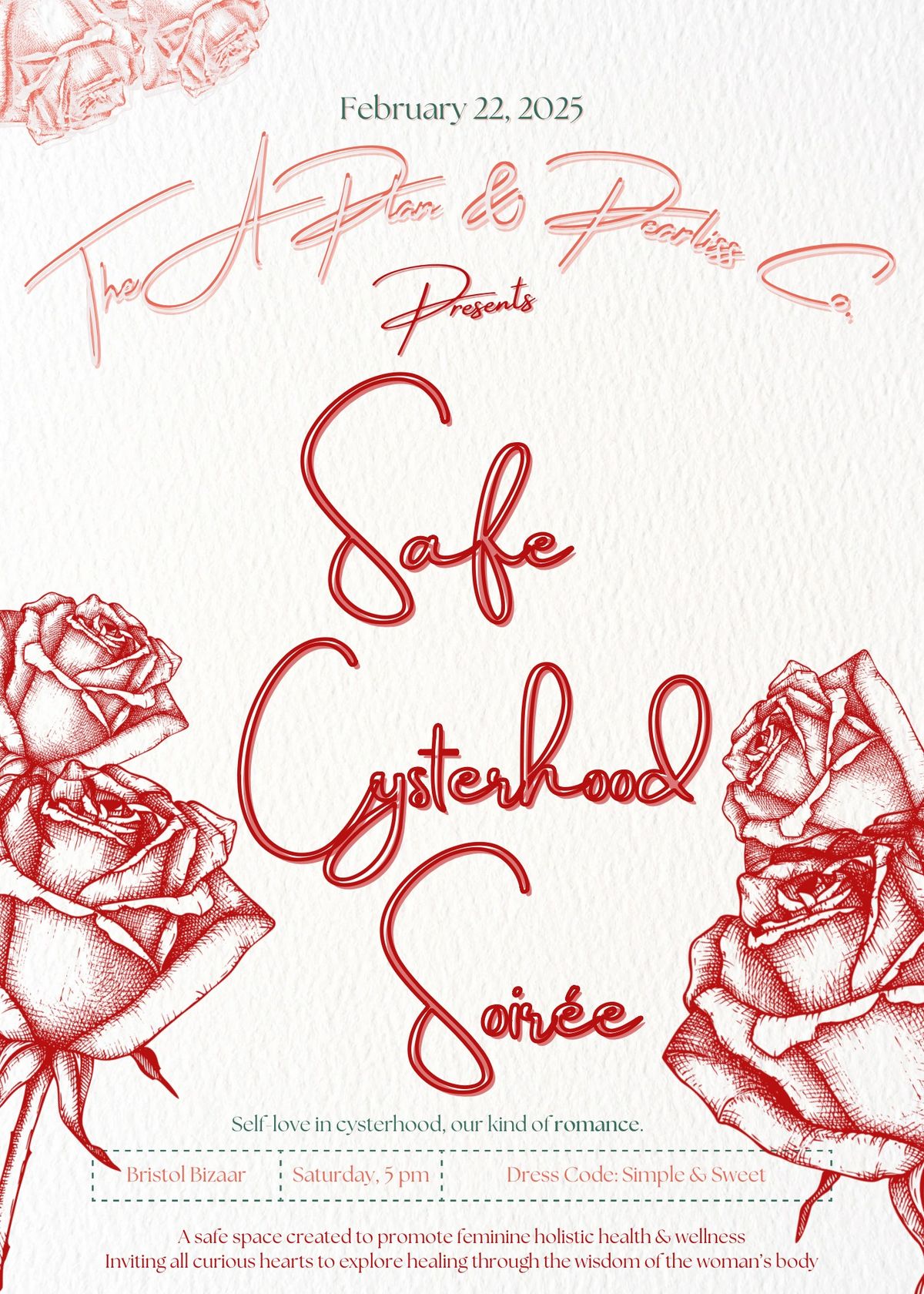 Safe Cysterhood Soiree