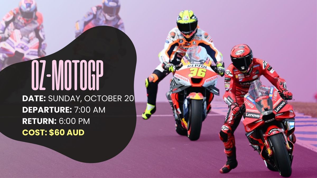 \ud83c\udfcd\ufe0f MotoGP Trip to Philip Island! \ud83c\udfcd\ufe0f