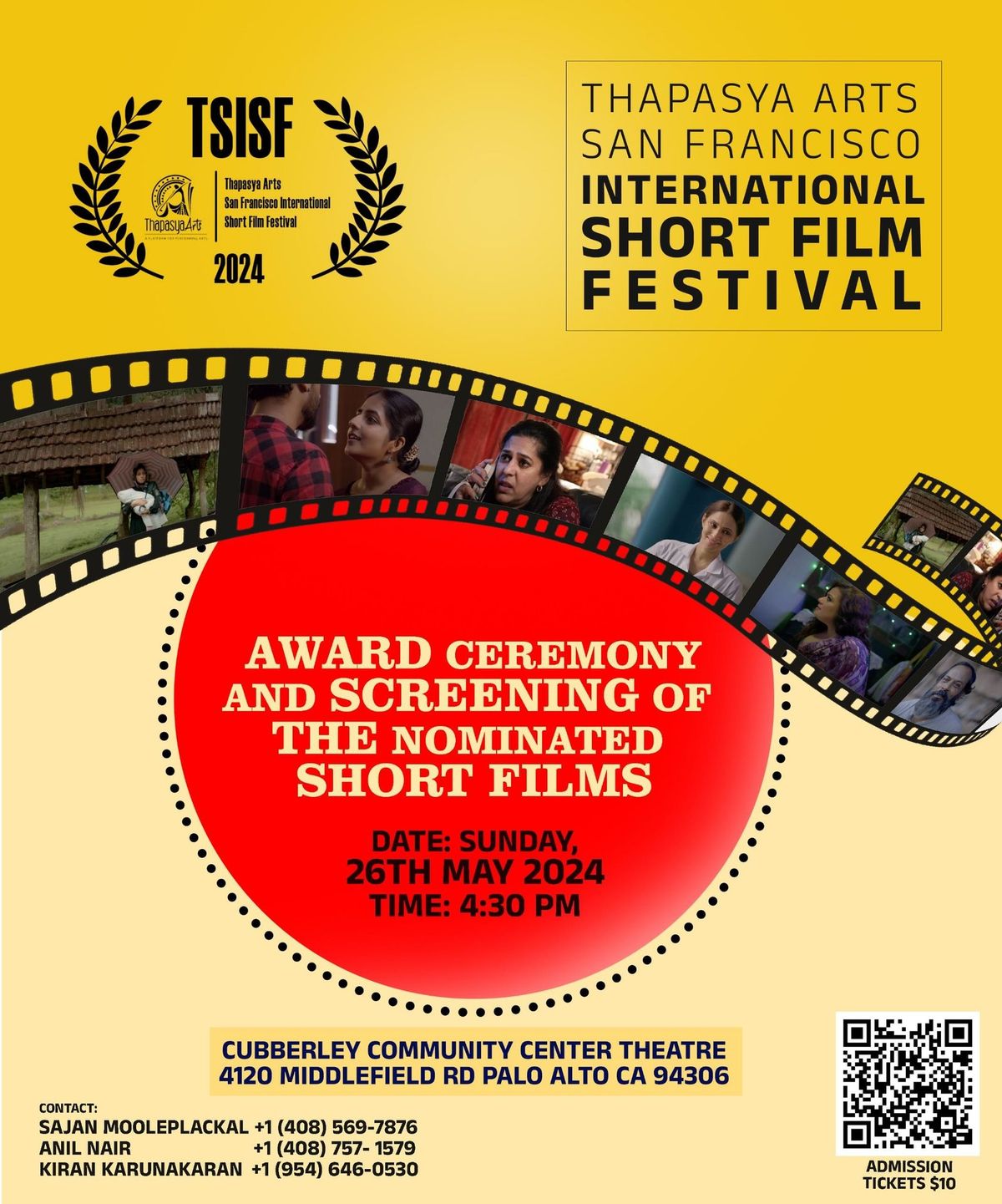 Thapasya Arts San Francisco International Short Film Festival