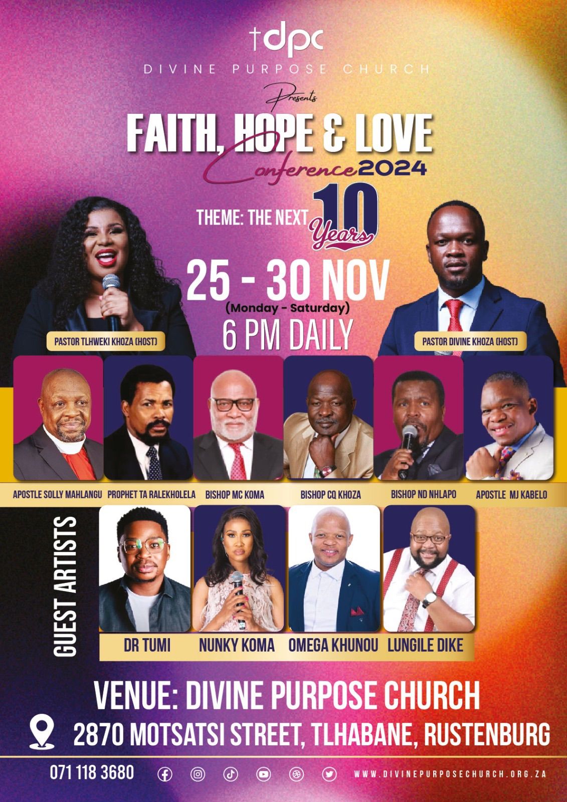 Faith, Hope & Love Conference 