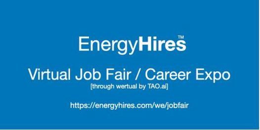 EnergyHires Virtual Job Fair \/ Career Expo Event