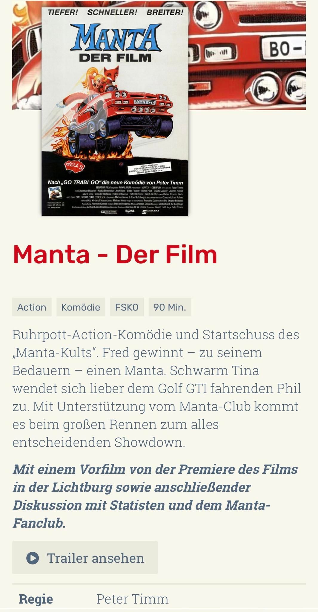 Manta -Der Film 