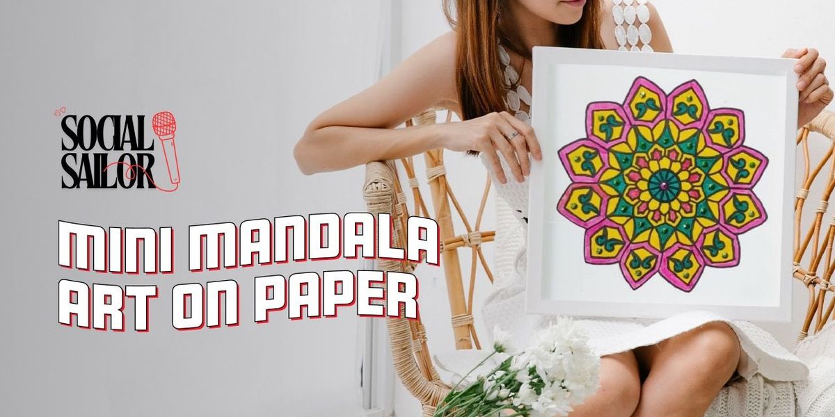 Mini Mandala Art Date - Hyderabad