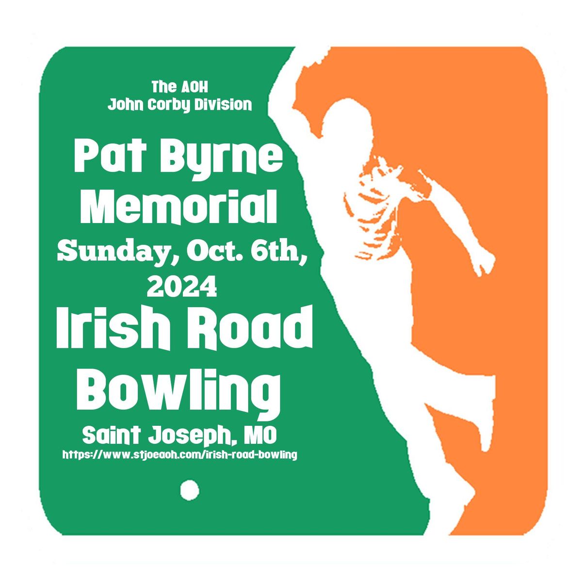 Pat Byrne Irish Road Bowling