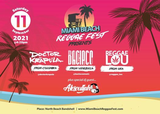 Miami Beach Reggae Fest | Peace & Love Concert