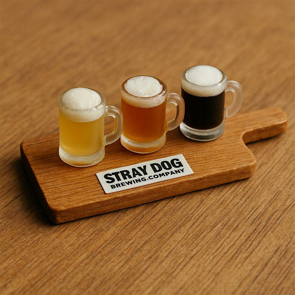 Tiny Prop Workshop: Make Miniature Beer Flights at Stray Dog Brewing Co.