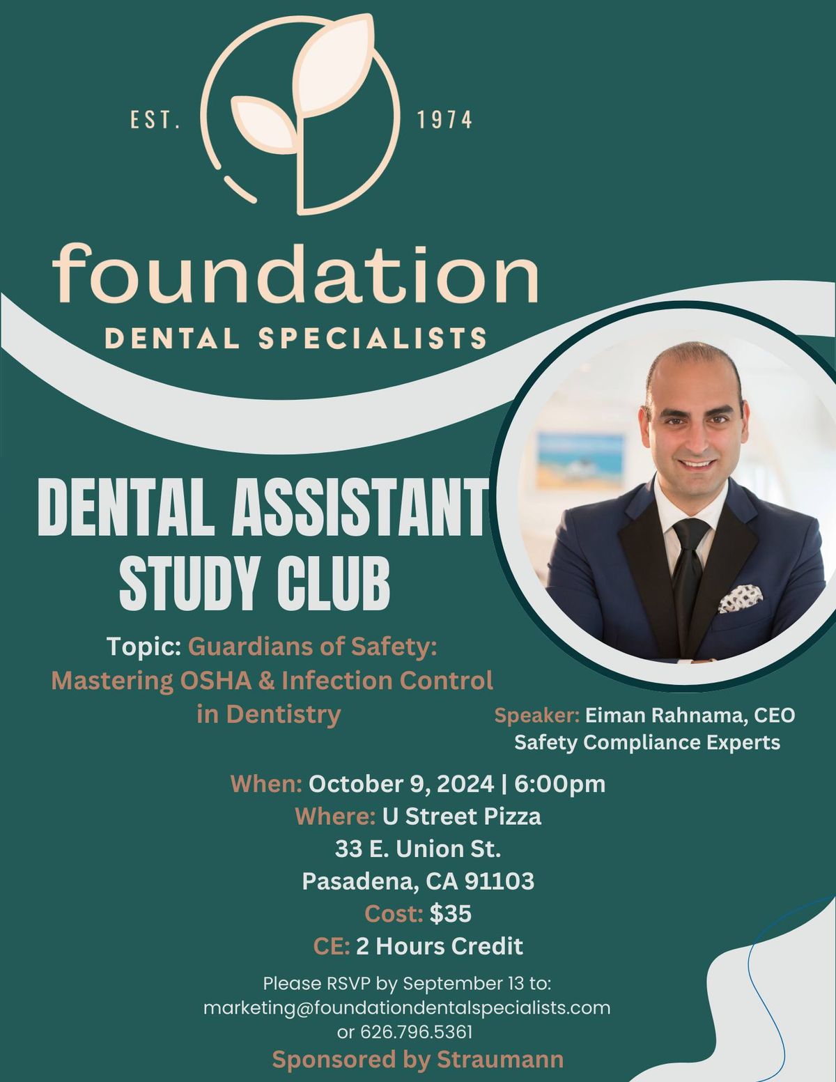 Dental Assistant Study Club ( Hosted by Foundation Dental Specialists )