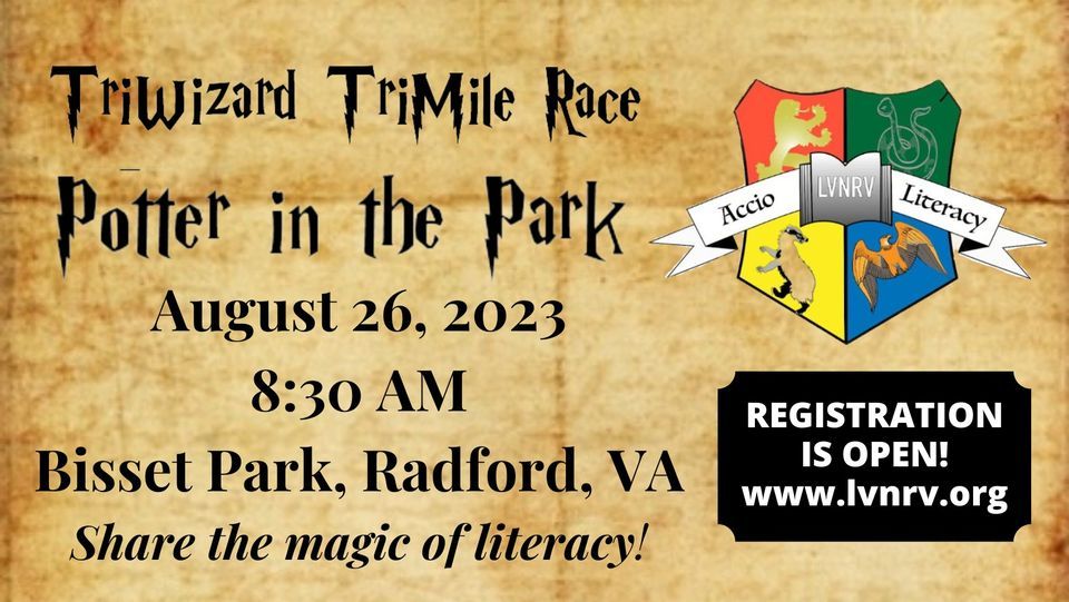 2023 TriWizard TriMile Potter in the Park