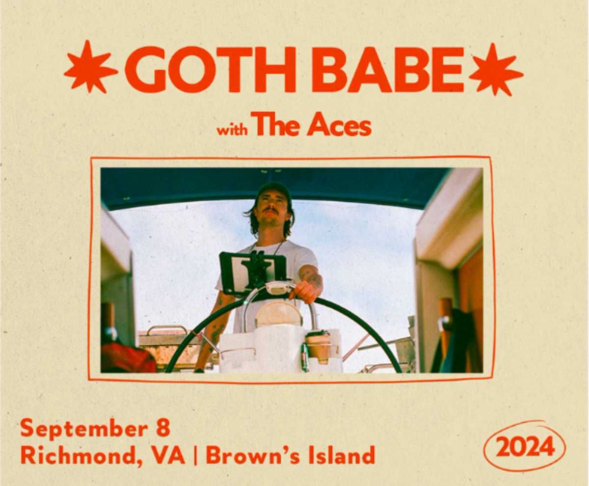 Goth Babe with The Aces