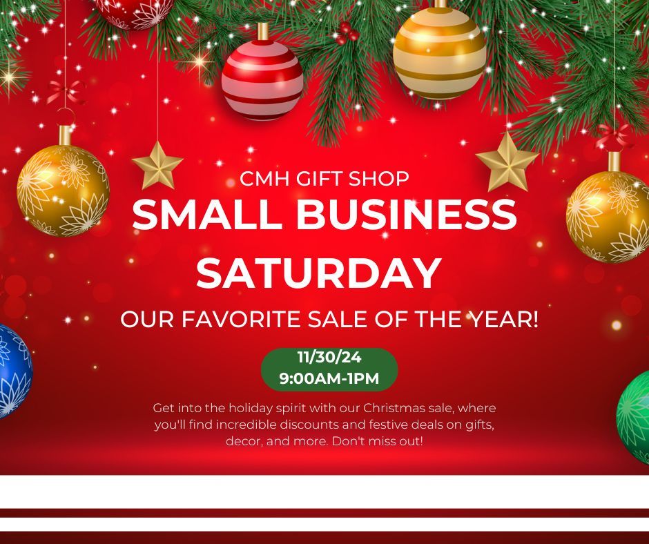 Small Business Saturday Holiday Sale!