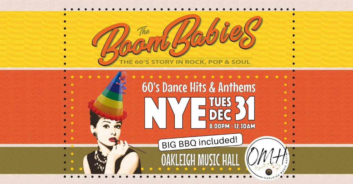 The Boom Babies NYE @ Oakleigh Music Hall