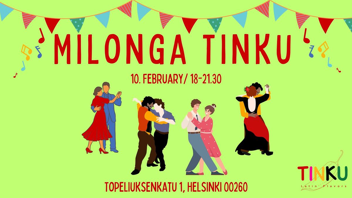 Abrazo Tango Milonga at Tinku Cafe Bar \/ February