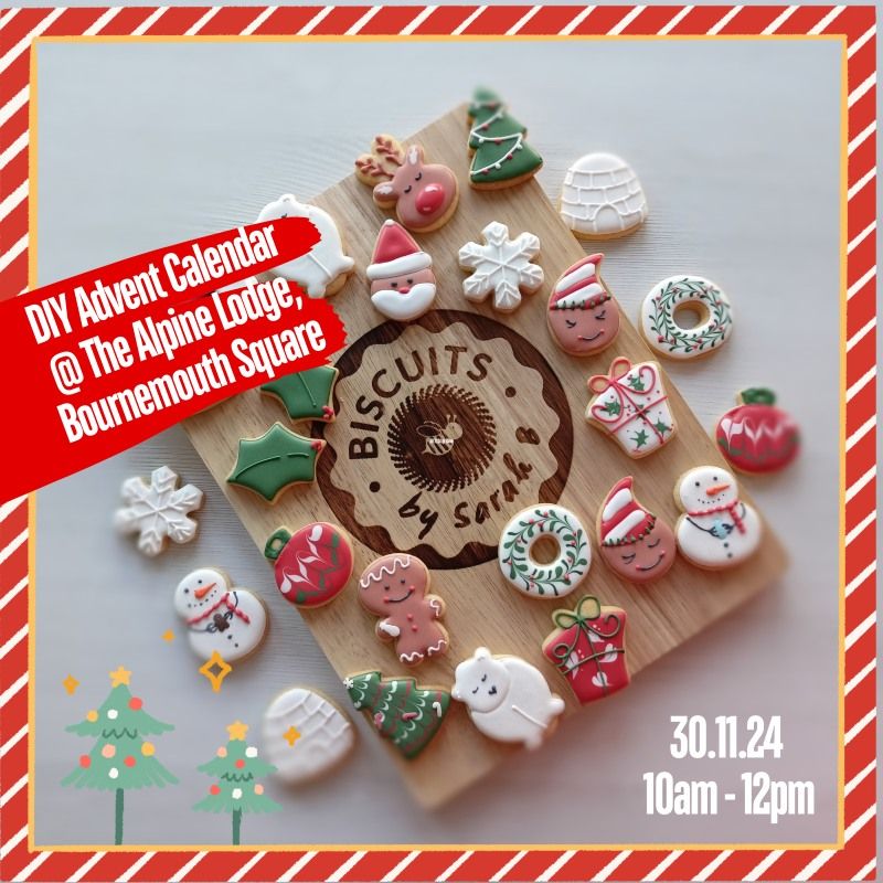 DIY Biscuit Advent Calendar @ the Alpine Lodge