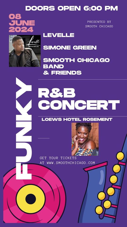 Night of Funky R&B hosted by Smooth Jazz Chicago