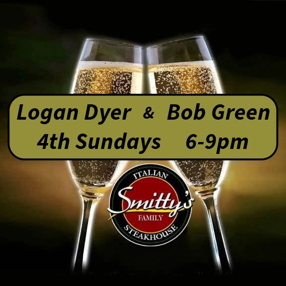 Logan Dyer & Bob Green at Smitty's Italian Steakhouse  2\/23  6-9pm