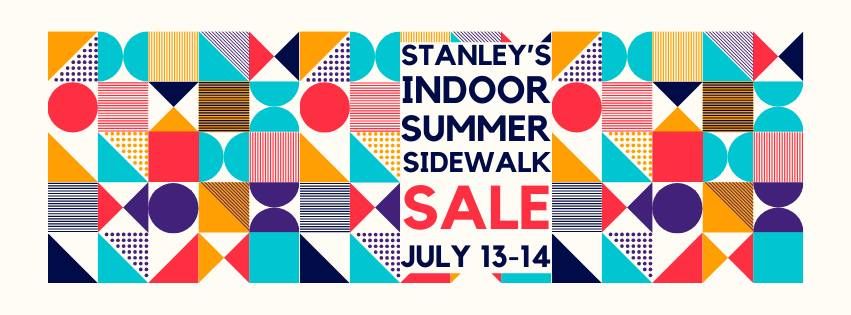Indoor Summer Sidewalk Sale