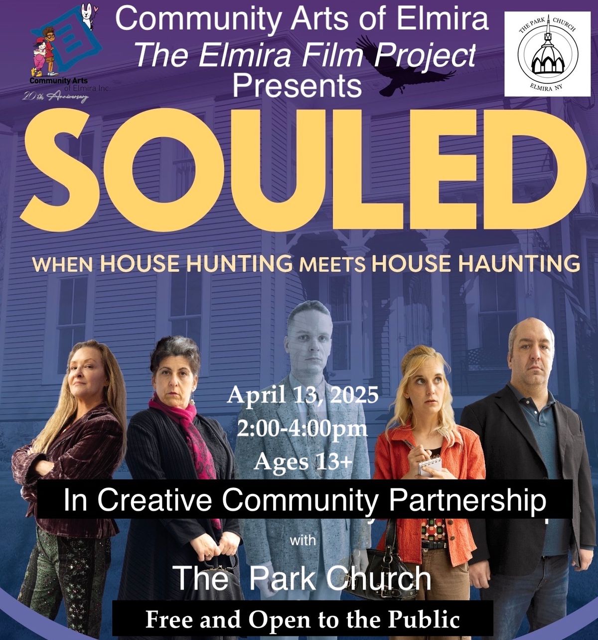 The Elmira Film Project Presents the Film Short Screening of "Souled"