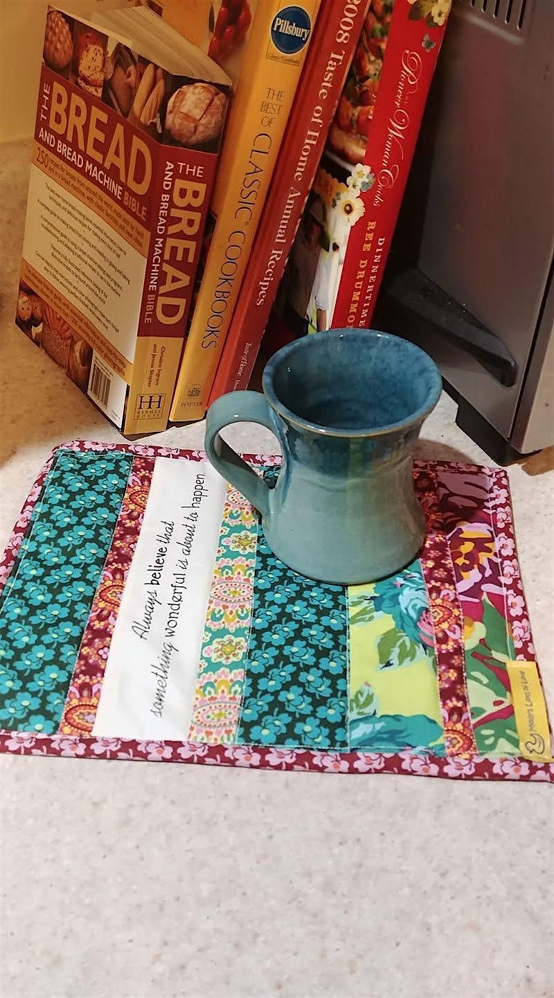 Affirmation mug rugs