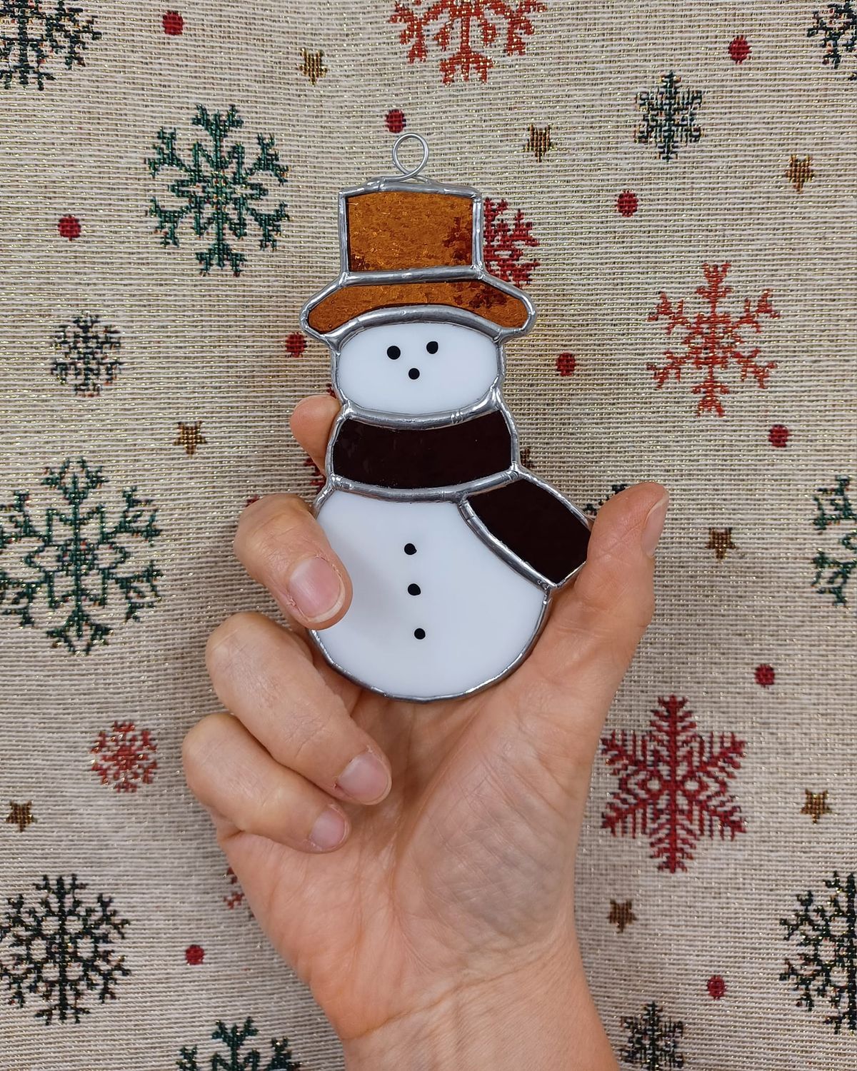 Stained Glass Snowman Workshop 