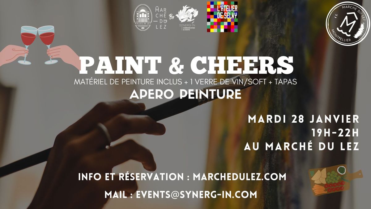 Paint & Cheers  - 28 Janvier 2025