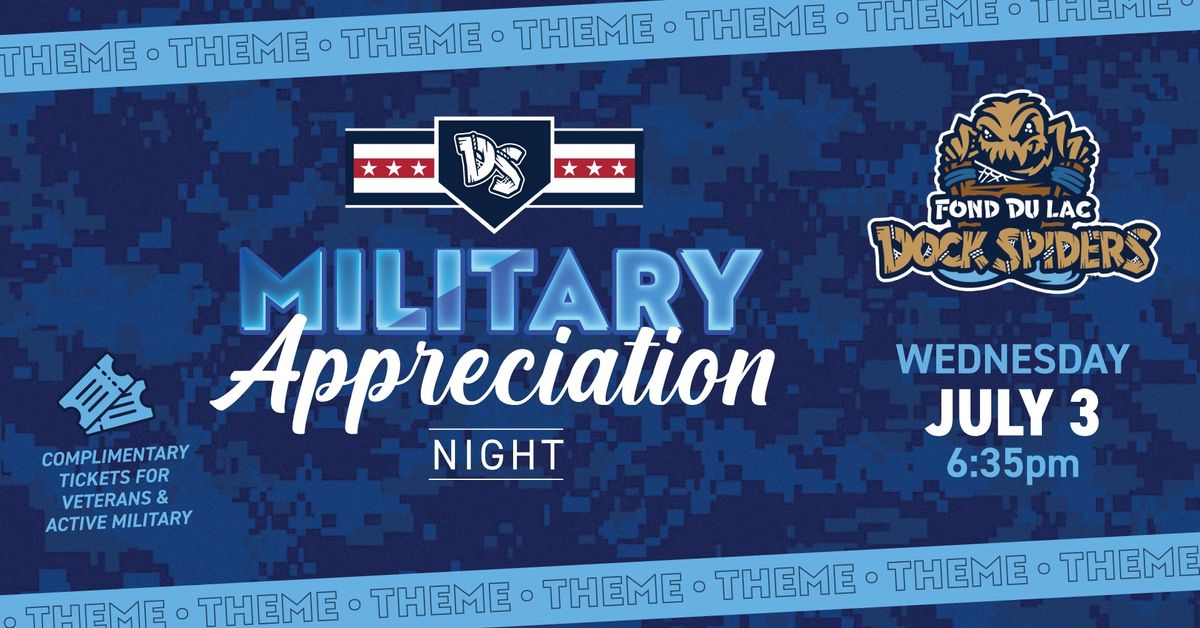 Military Appreciation Night 