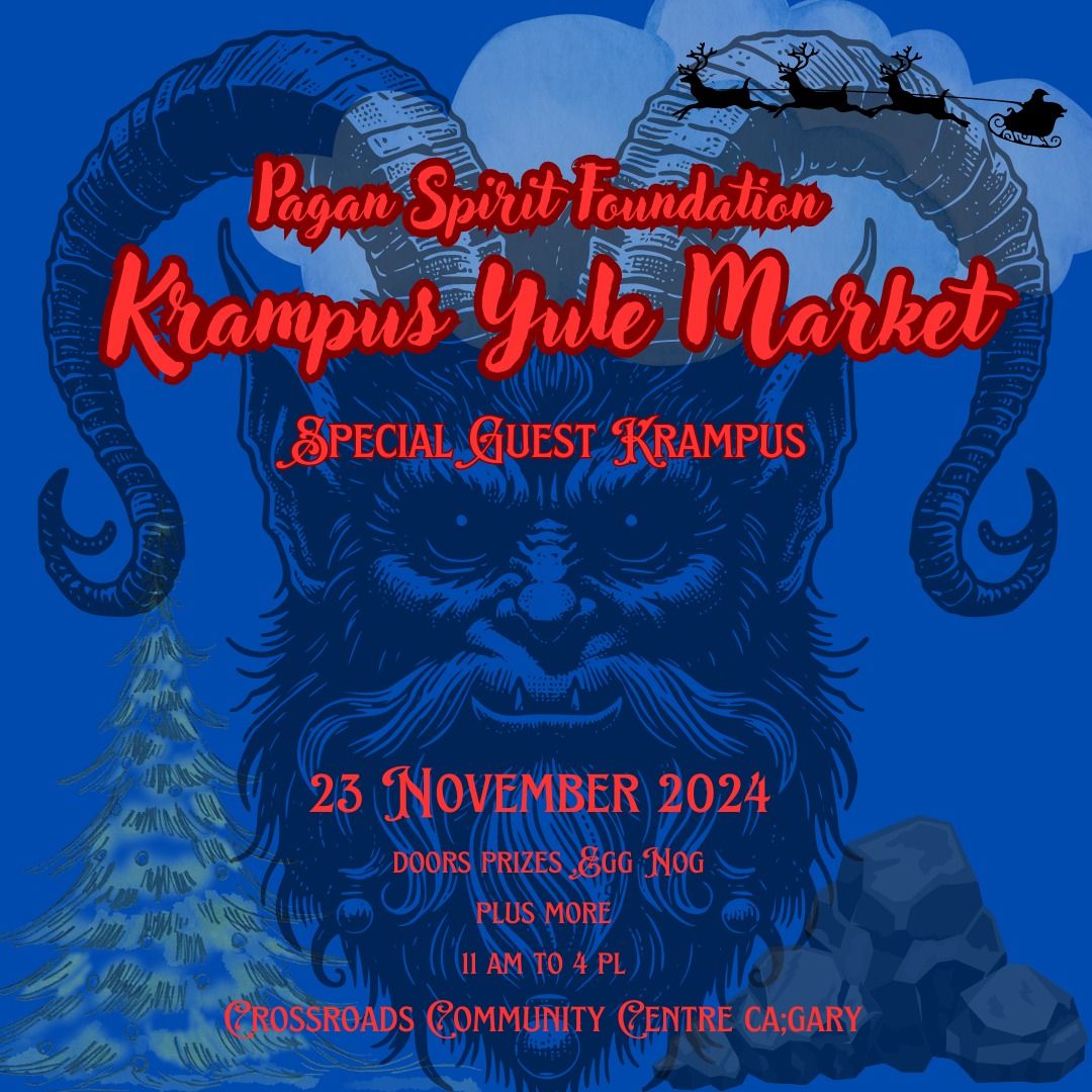 Pagan Spirit Foundation  Krampus Yule Market