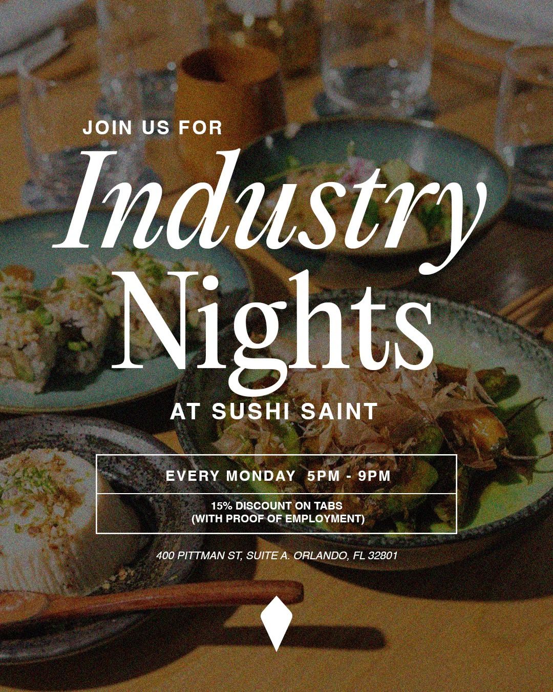 Industry Night at Sushi Saint