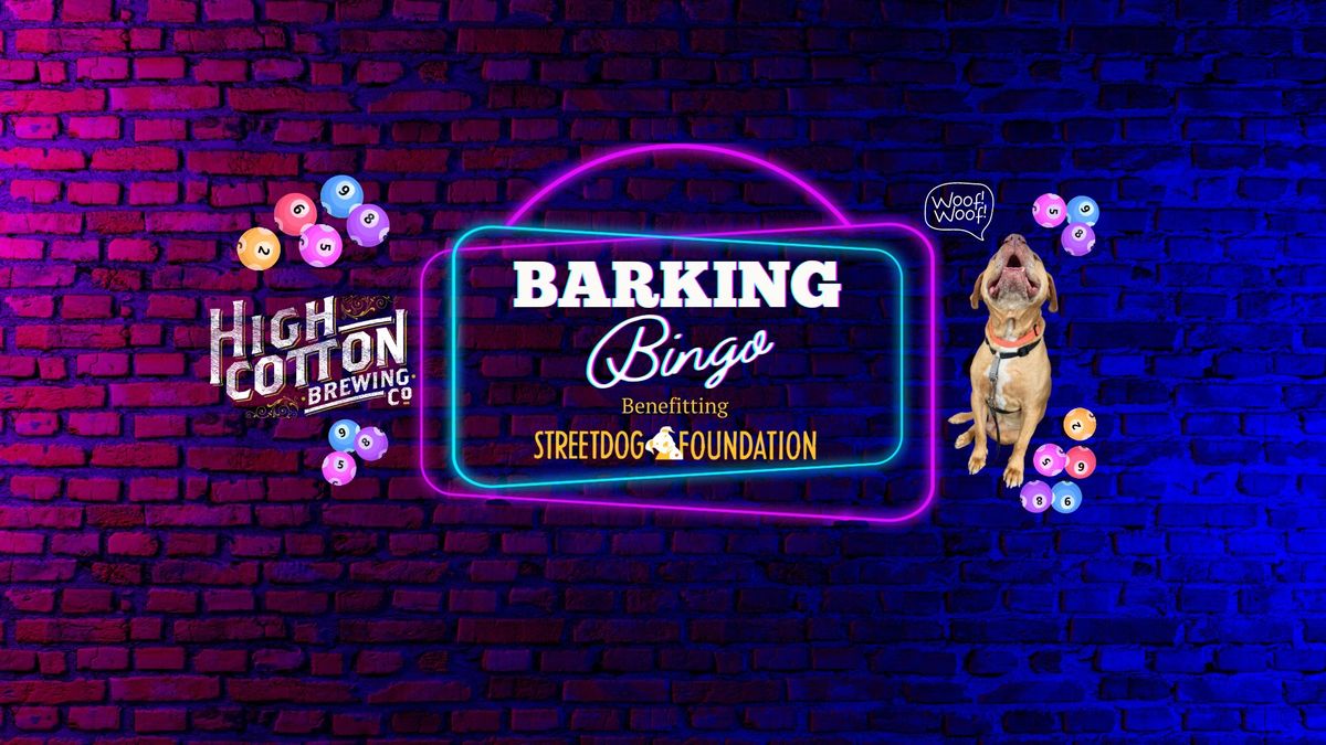 Barking Bingo with Streetdog Foundation