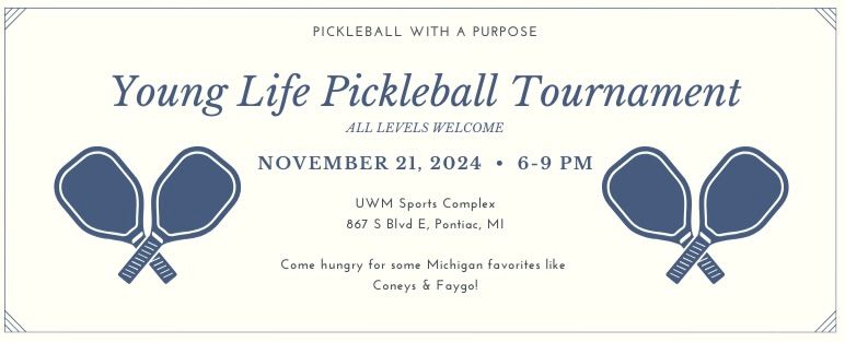 Young Life Pickleball Tournament