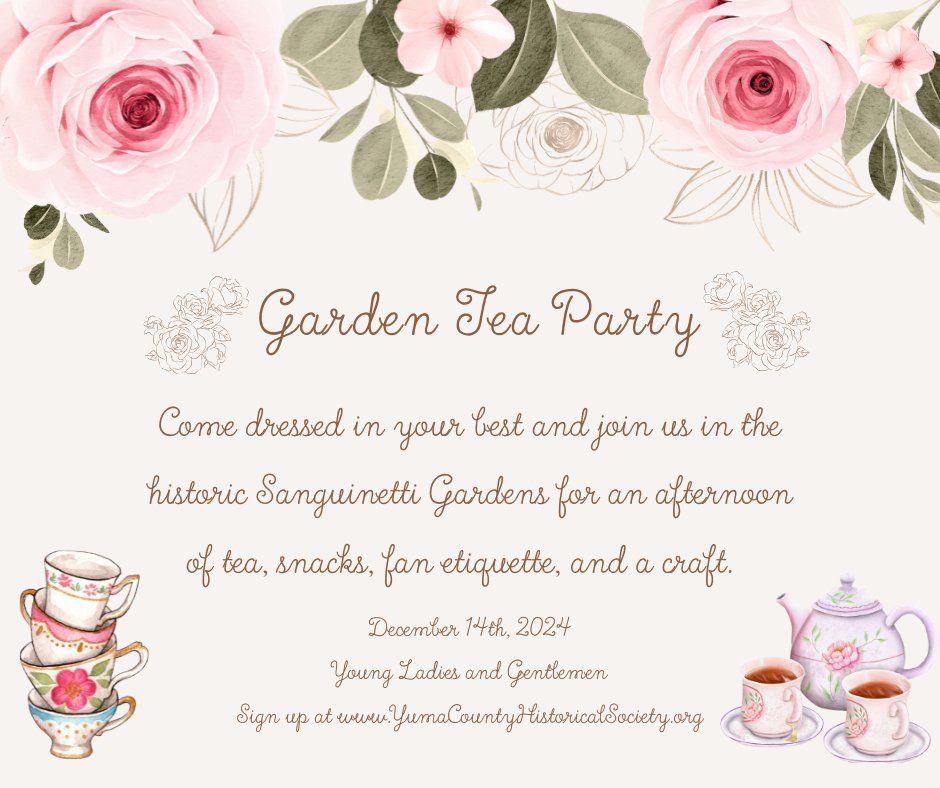 Garden Tea Party