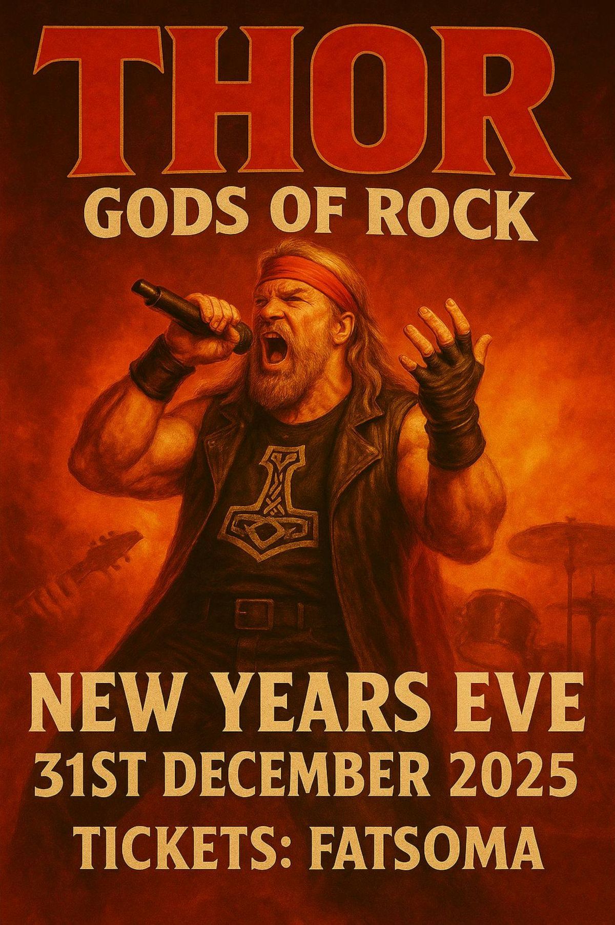 THOR - GODS OF ROCK ON NYE!