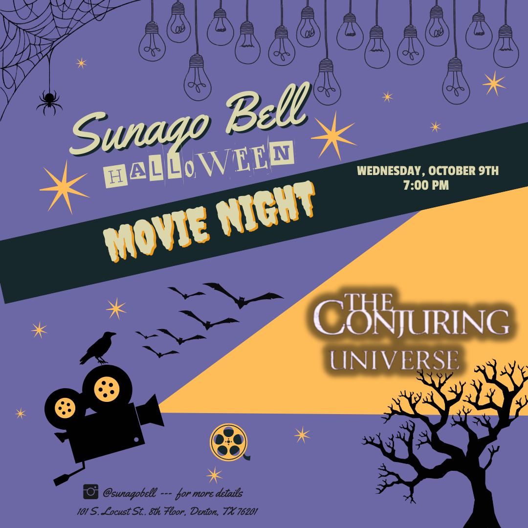 Halloween Movie Night at Sunago Bell \ud83d\udc7b