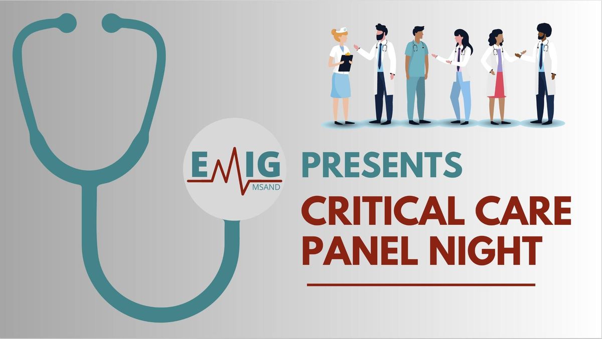 Critical Care Panel Night
