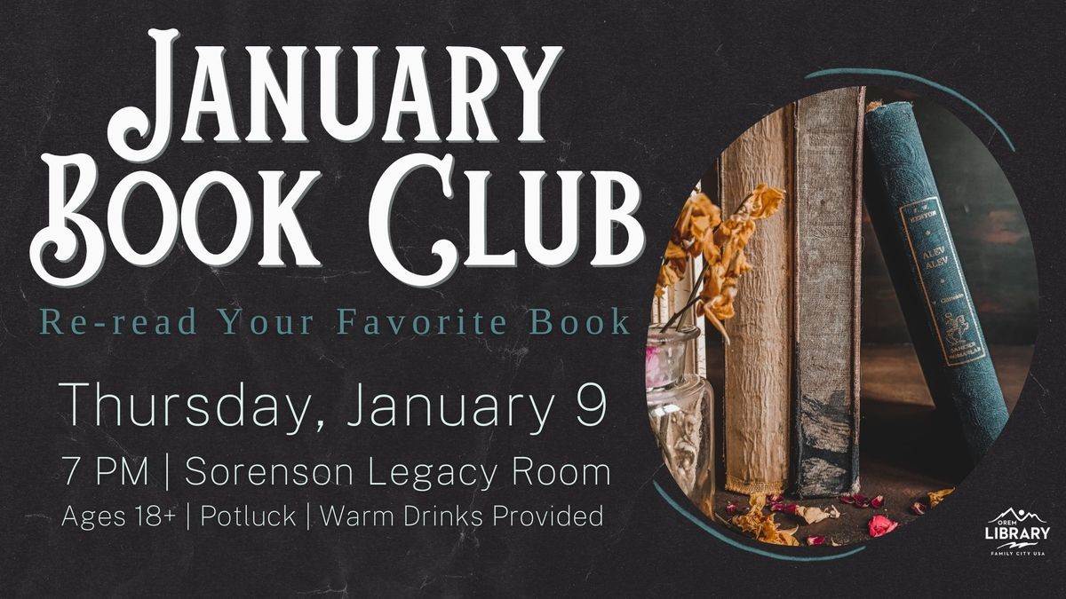 January Book Club: Re-read Your Favorite Book