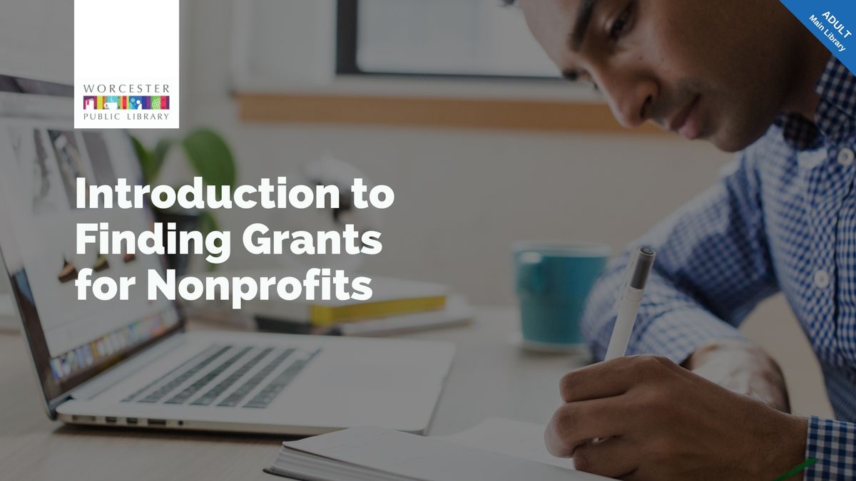 Introduction to Finding Grants for Nonprofits (July)
