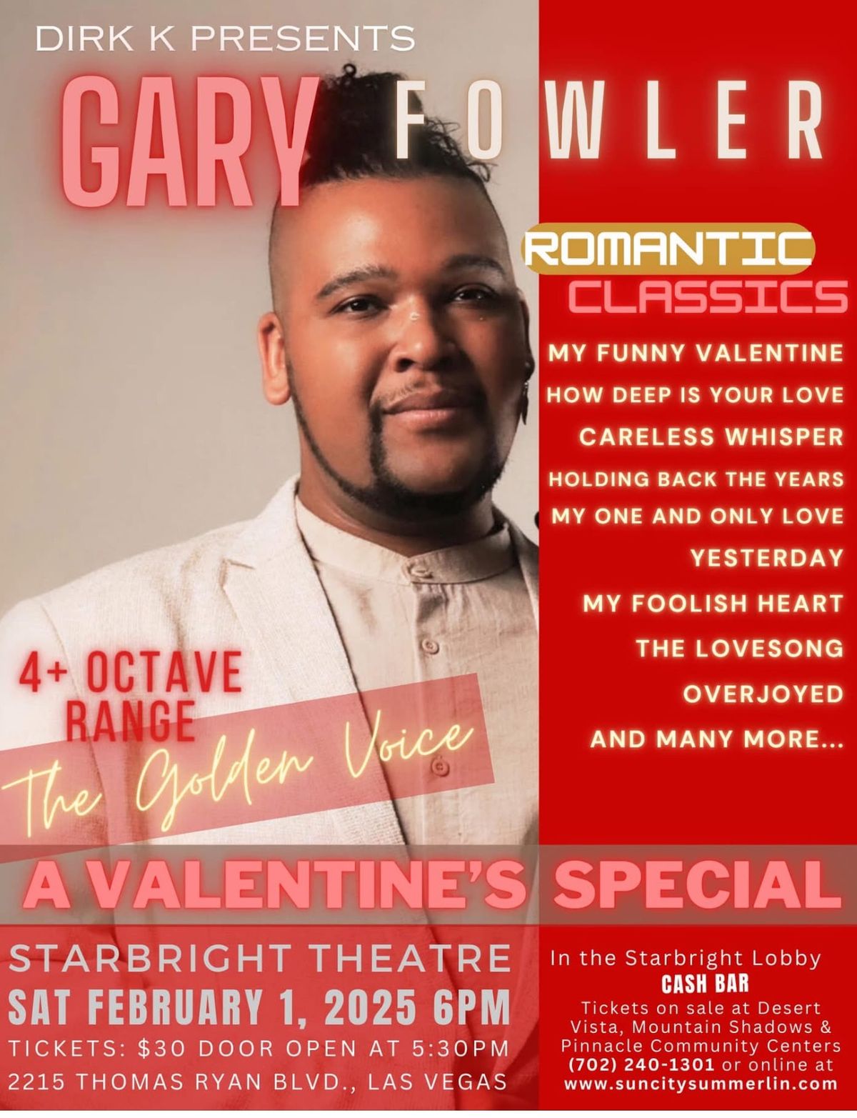 Gary Fowler and Dirk K present Romantic Classics