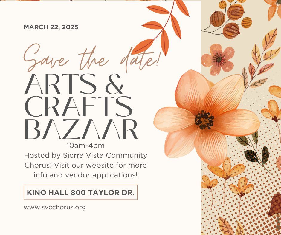 SVCC's First Annual Arts & Crafts Bazaar!